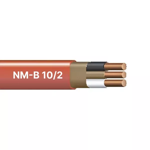 250ft Roll 10/2 NM-B Gauge Copper Romex Wire Ground Cable
