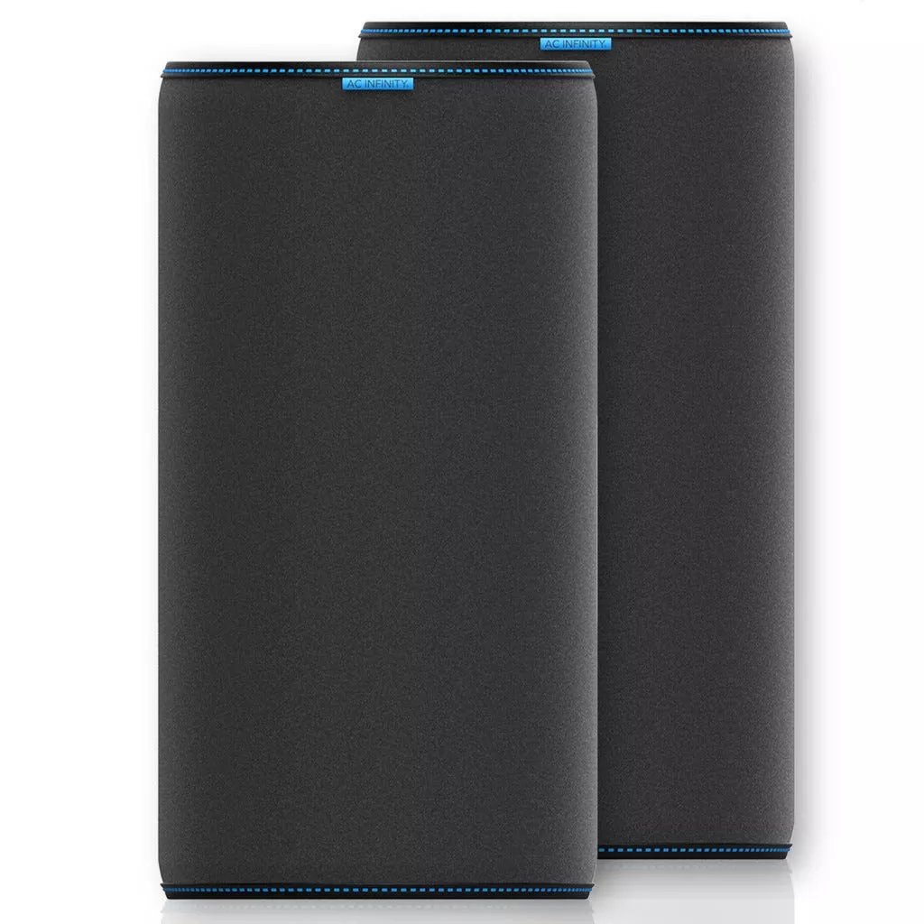 AC Infinity Pre-Filter Cloth for Inline Carbon Filter 12-Inch 2-Pack