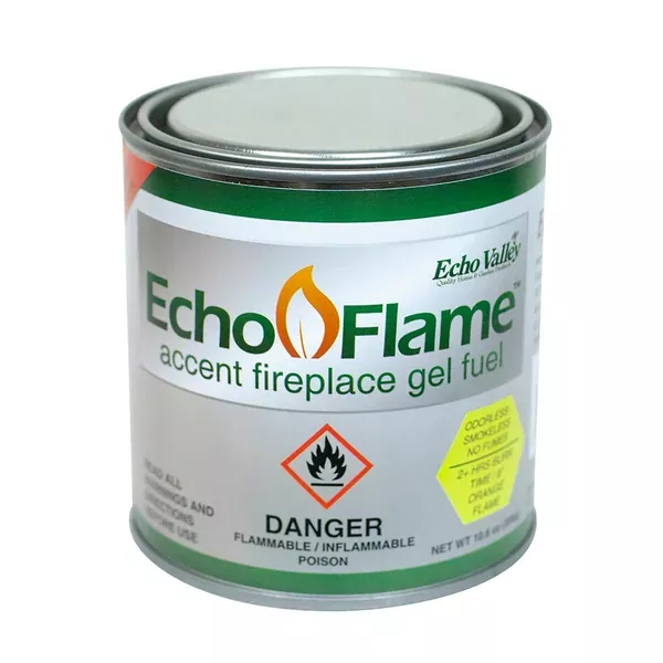 E-V Echo Flame Gel Fuel 10.6oz Can