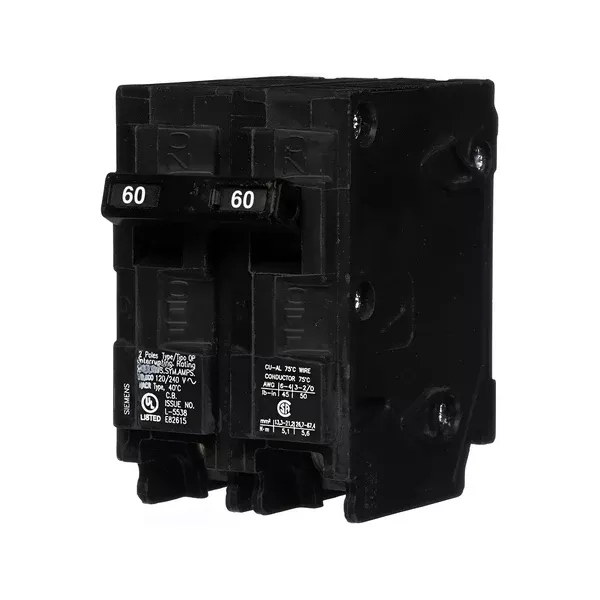 Siemens Q260 60-Amp Double Pole Type QP Circuit Breaker
